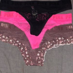 PINK panties NWT